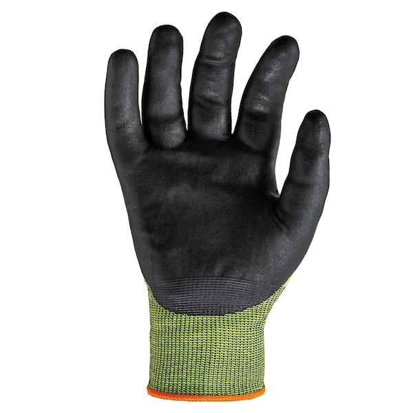 Proflex By Ergodyne Guantes recubiertos CR 7022, Clasificación A2, ANSI, 144 pares, color lima, Talla 2XL, paquete de 144 - 17876