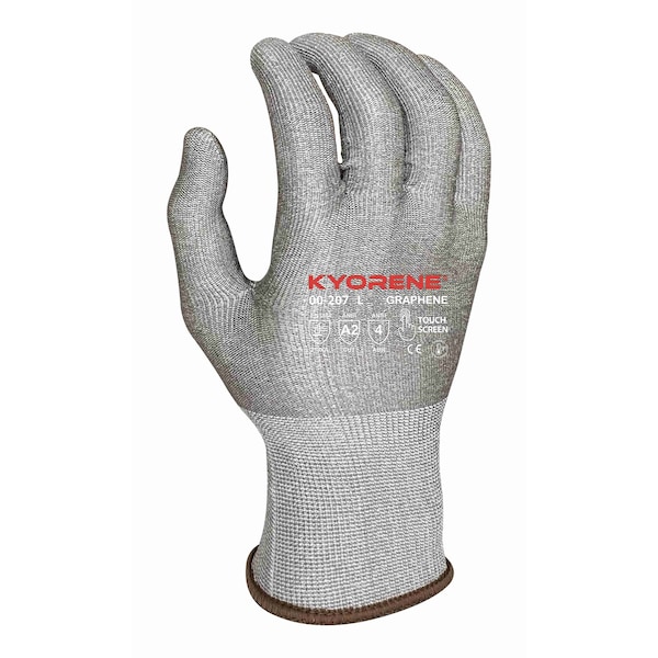 Kyorene 15g Gris Kyorene Grafito A2 Forro (XS) Guantes PK - 00-207 (XS)