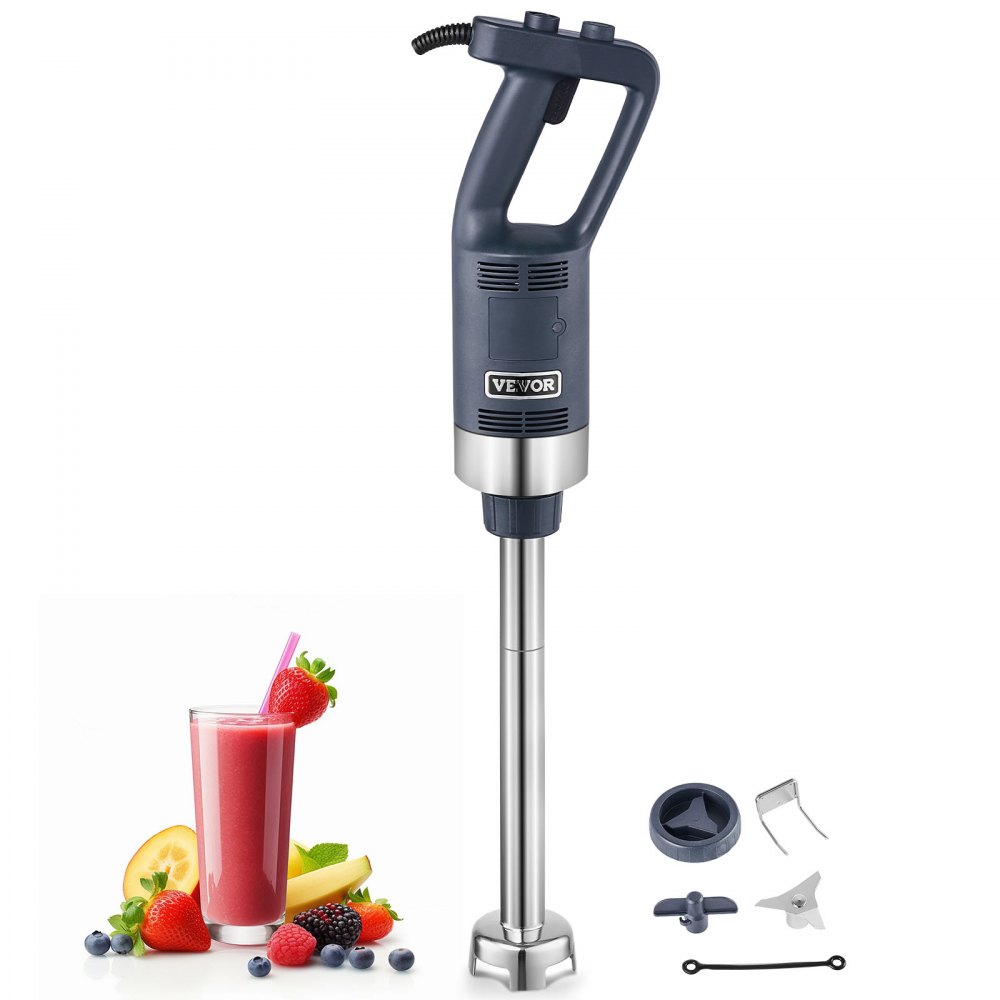 VEVOR Commercial Immersion Blender 500W Heavy Duty Hand Mixer for Soup Sauces - ZXSCJBQ500WBHM0FZV1