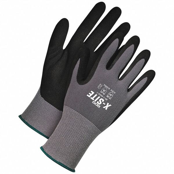 Bdg Nylon Gris sin Costuras Tejido 15G Palma NFT Negra, Encogido, Tamaño XS (6) - 99-1-9605-6-K