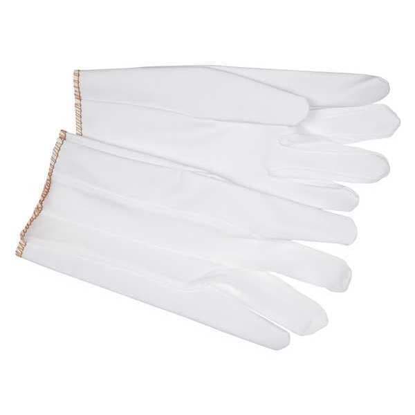Guantes recubiertos de vinil MCR Safety, cobertura completa, blanco, L, paquete de 12 - 9875L
