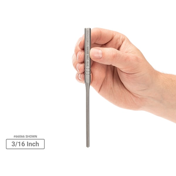 Tekton Roll Pin Punch Set, 8-Piece (1/16-1/4 in.) - PNC93001