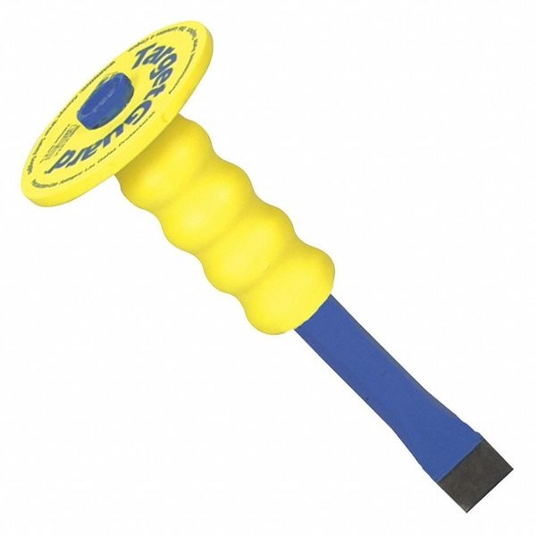 Dasco Pro Guarded Flat Utility Chisel, 1-1/4" Tip x 12" L - G337