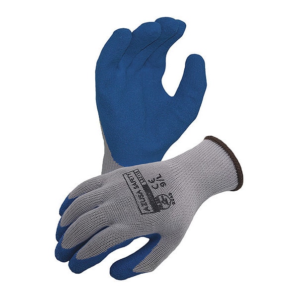 Azusa Safety Economy 10 ga. Gray Cotton/Polyester Gloves, Blue Crinkle Latex Palm Coating, S - L22115
Seguridad económica de Azusa 10 ga. Guantes de algodón/poliéster gris, recubrimiento azul de látex arrugado en la palma, S - L22115