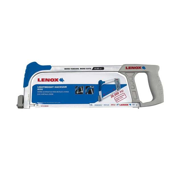 Lenox High Tension Hacksaw, Blade Length 12 in, Teeth per Inch 24, Metal - 12131-88300