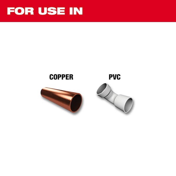 Milwaukee Tool Reaming Pen, Heat Treated Blade, Metal, Black Oxide Coated - 48-22-4255