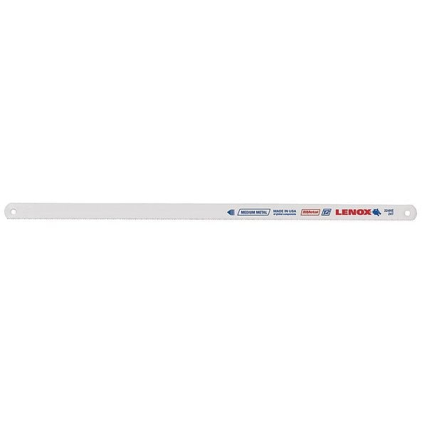 Lenox Hack Saw Blade, Bi-Metal, 12x1/2 In, 24 TPI - S224HE