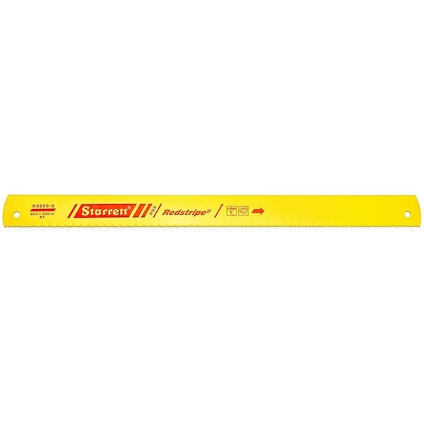 Starrett Power Hacksaw Blade, High Speed Steel - RS650-6