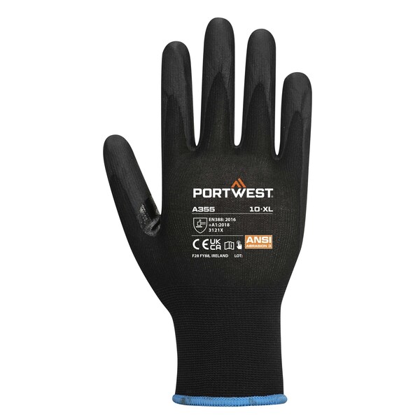 Portwest NPR15 Guante de Nitrilo con Espuma Táctil para Pantallas - A355K8R