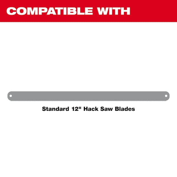 Milwaukee Tool 12 in. High Tension Hacksaw - 48-22-0050