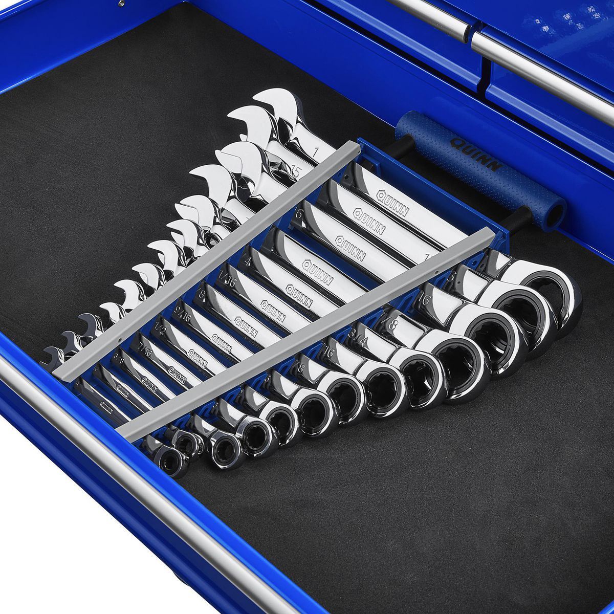 Juego De Llaves Combinadas Métricas Bolsa Enrollable Acero Cromo Vanadio 19 PCS