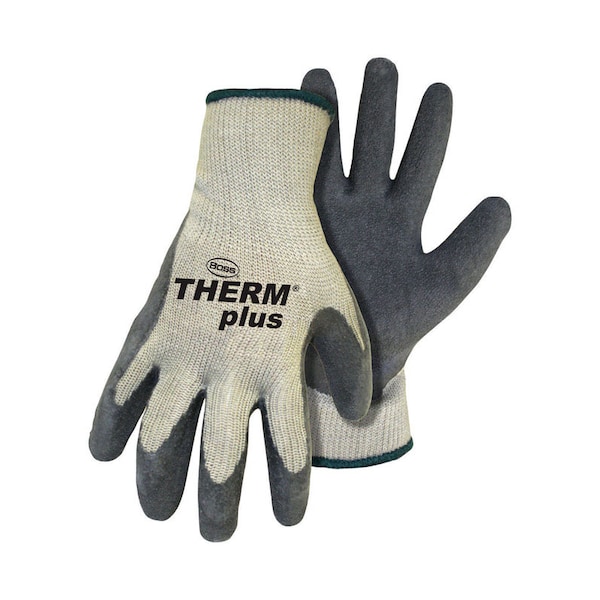 Guantes Boss recubiertos de látex XL - 8435X