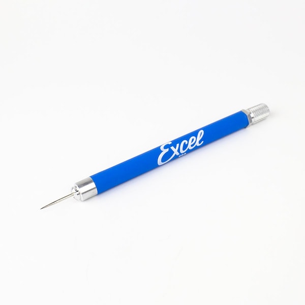 Excel Blades Soft Grip On Needle Point Awl with 0.058" Tip, Air Release Tool 12pk - 30614