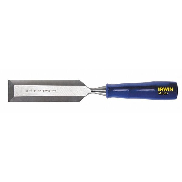 Irwin Wood Chisel, 1-1/2 x 5-1/2 In, Blue - M444112N