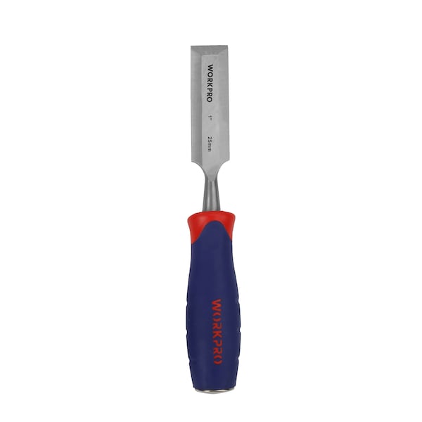 Prime-Line Hardened and Tempered Steel Wood Chisel, 1 Inch Wide Blade, Single Pack - W043007