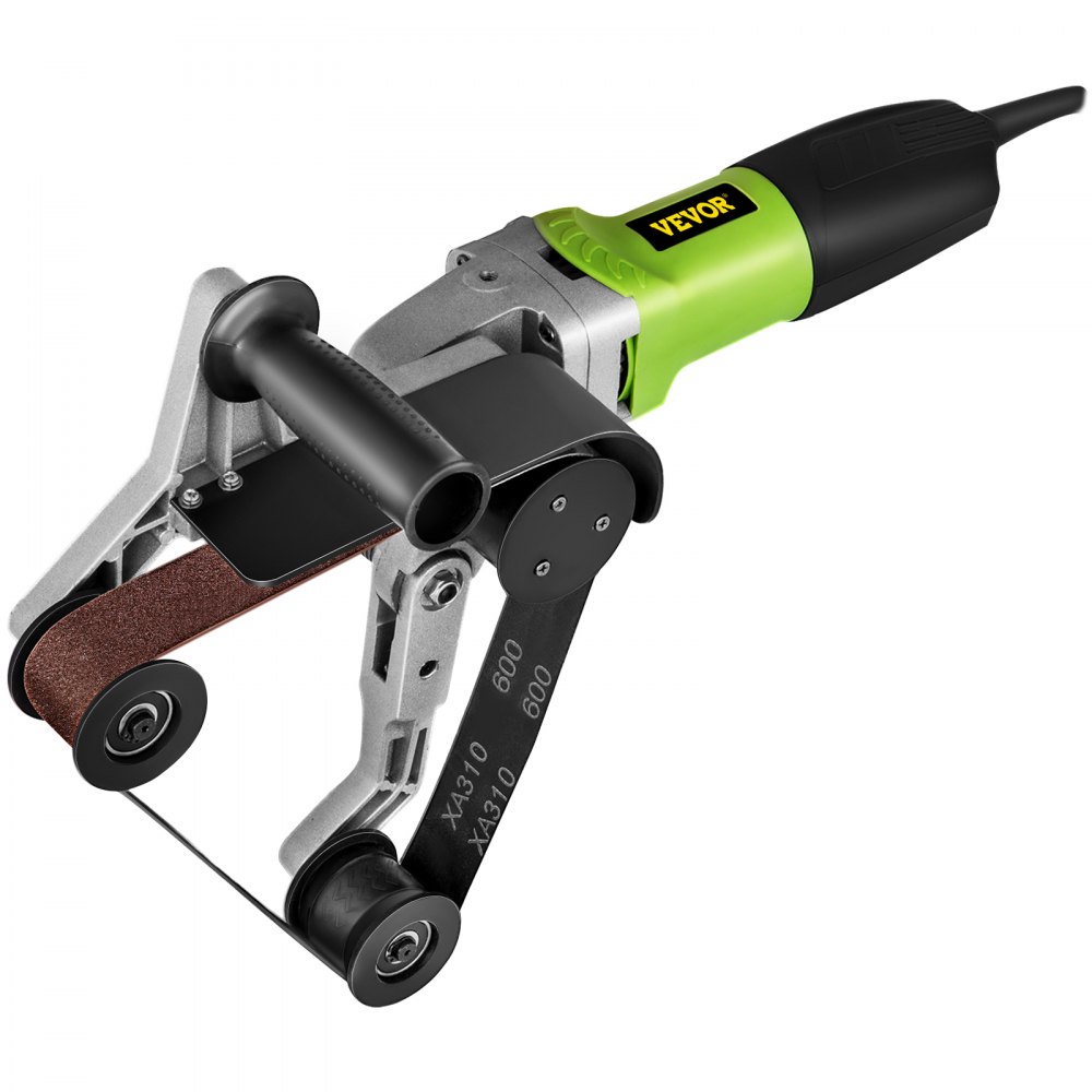 VEVOR Pipe Tube Polisher Sander 7"/180 mm Max Pipe Diameter,Sander Polisher Grinder 110V 800W,Professional Belt Sander Grinding Machine 6 Speeds Adjustable,for Burnishing Finishing Stainless Steel - MDQYGDMJ000000001V1