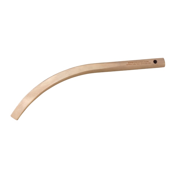 Cs Unitec Non Sparking Wedge Banana w/ Lanyard Hole, Beryllium Copper - EX1101BH-20B