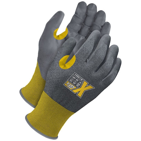 Guantes Recubiertos de Bdg, Tejido, L, Nitrilo, PR - 99-1-9550-9