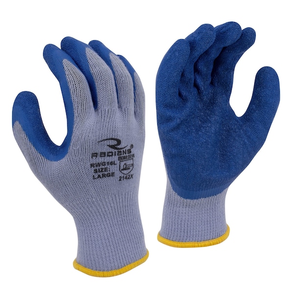 Guantes recubiertos de látex Radians, cobertura en la palma, azules, 2XL - RWG16XXL