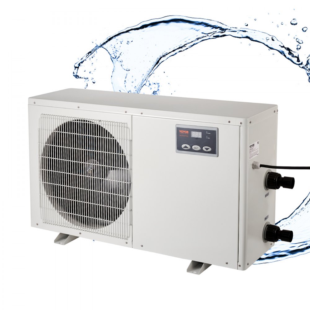 VEVOR Aquarium Chiller, 500 Gal 1892 L, 1.5 HP Hydroponic Water Chiller, Quiet Refrigeration Compressor for Seawater and Fresh Water, Fish Tank Cooling System, for Jellyfish, Coral Reef - HWQLQQJRQ15HPXJH2V1