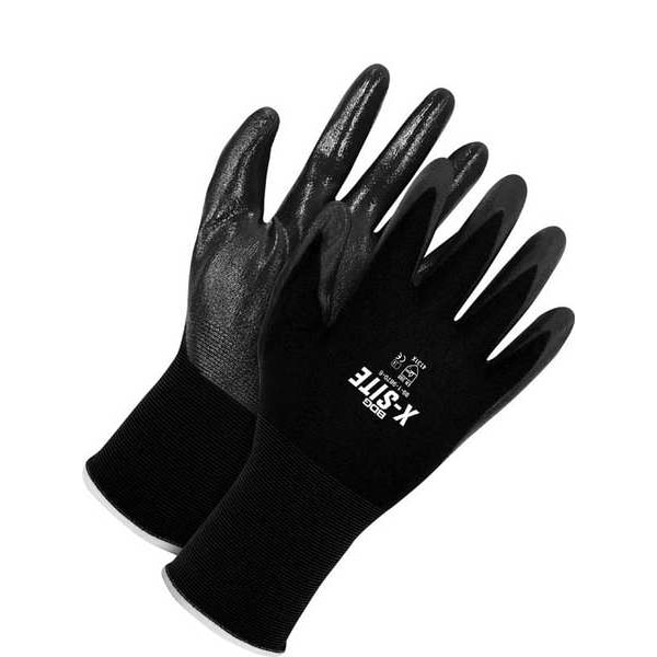 Bdg 15G Revestimiento de Nylon con Palma de Nitrilo Sumergida, Talla XS (6) - 99-1-9870-6
