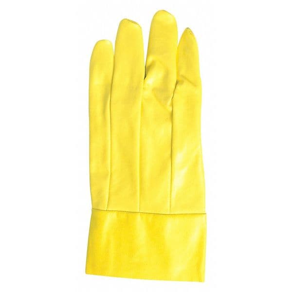 Guantes recubiertos de vinilo Mcr Safety, cobertura total, amarillos, L, paquete de 12 - 9880LY