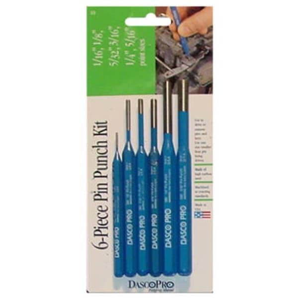 Dasco Pro Dasco Pro 22 6 Piece Pin Punch Kit - 310295