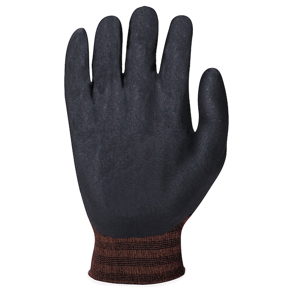 Guantes de Tejido de Nylon Erb Safety 211-111, Recubrimiento de Microespuma de Nitrilo, Talla 2X, Par - 22501