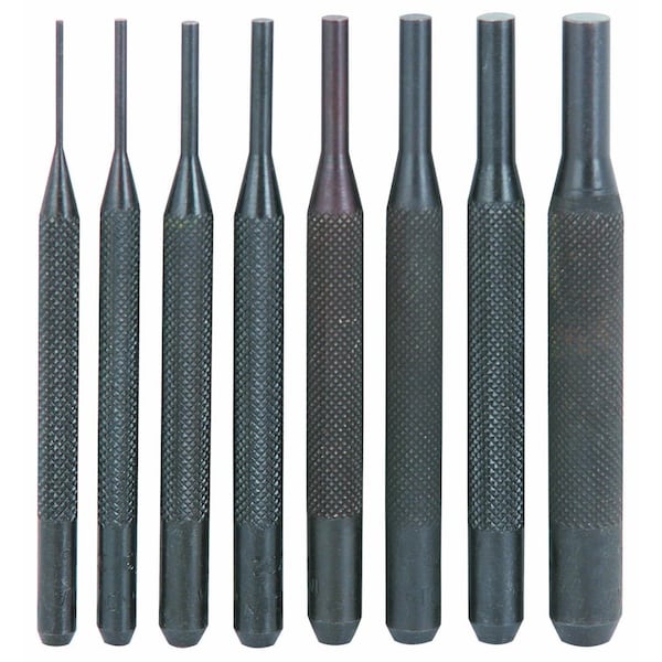 H & H Industrial Products 8 Piece Drive Pin Punch Set - 8606-4106