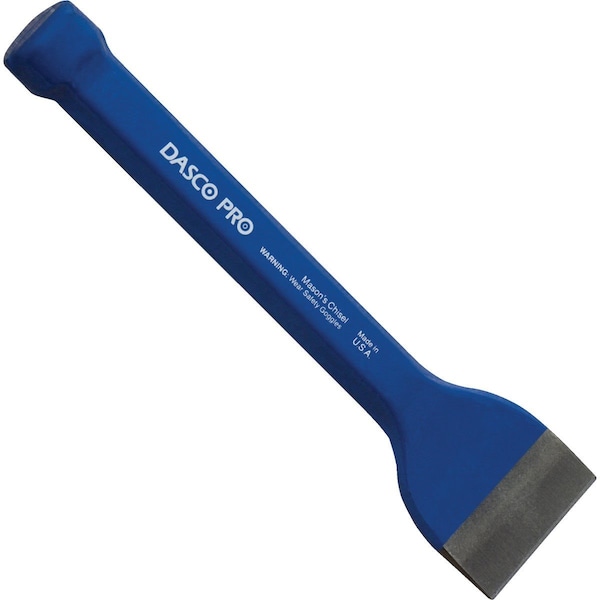 Dasco 1-1/4 In. x 7-1/2 In. Steel Mason Chisel - 0332-0