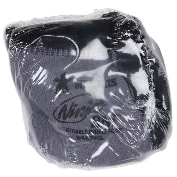 Guantes de seguridad Mcr, Ninja BNF 15 ga con recubrimiento en la palma XL, 144 piezas - VPN96790XL