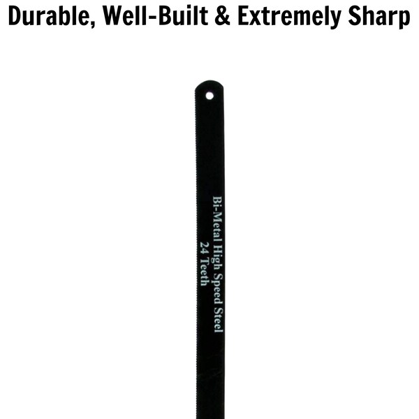 Teng Tools 2pc x 24 Teeth Spare Hacksaw Blades Swedish High Speed - 70 - 702