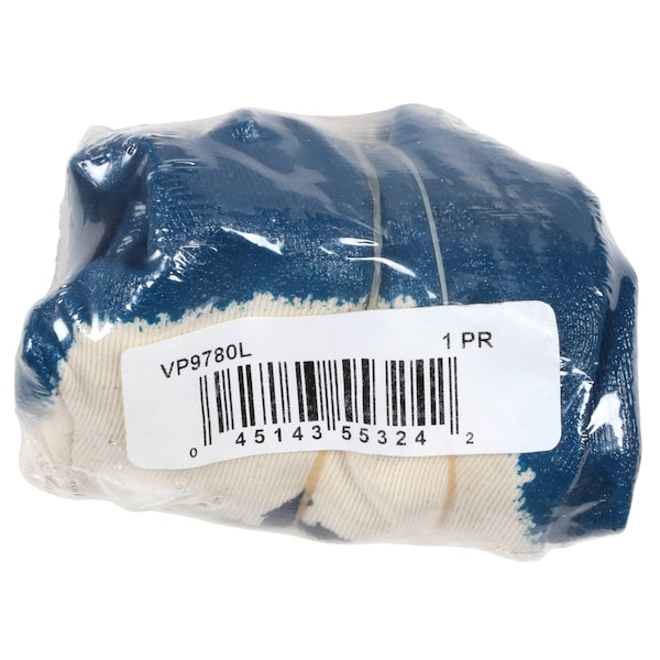 Guantes de seguridad Mcr Safety, recubrimiento de palma Predalite con puño de punto M, paquete de 72 - VP9780M