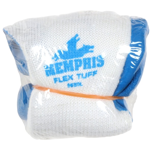 Guantes de seguridad Mcr, Flex-Tuff Palma con Recubrimiento 10 Gauge Guante S, Paquete de 72 - VP9680S