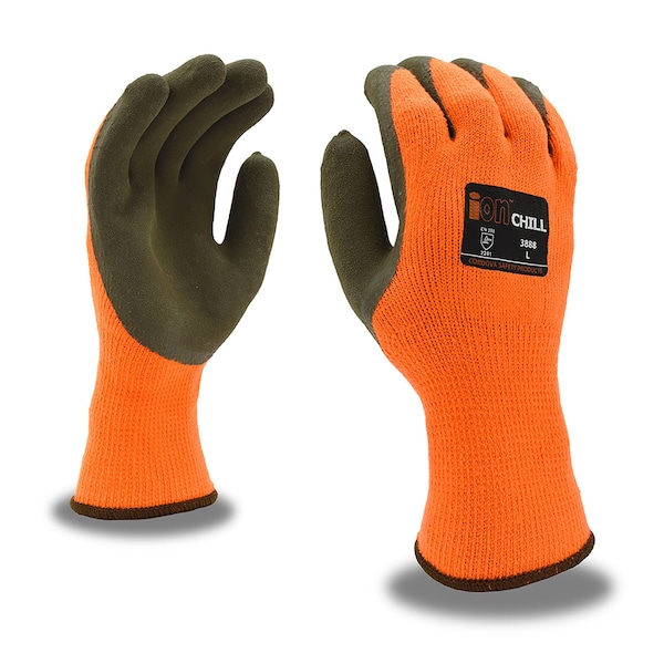 Cordova ION-CHILL, Guantes de Látex, Sandy, Térmicos, Talla L, Paquete de 12 - 3888L