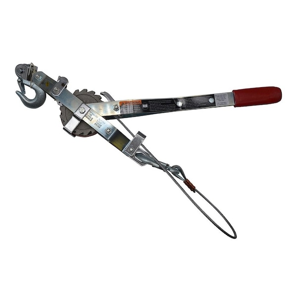 Ingersoll-Rand Rope Puller, Steel Ratchet, 2000 lb - P15D3H