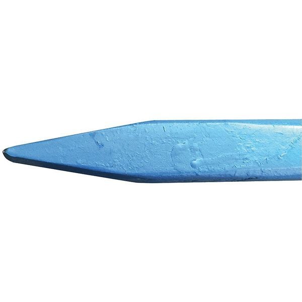 Lfi Wedge Point Pry Bar, 48 in. L, HCS, Blue - LAF-10