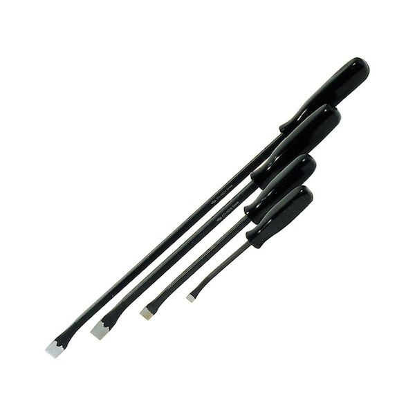 K-Tool International Bnt End Pry Bar Set, Scrwdrver Hndl, 4pcs. - KTI-19240