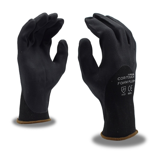 Cordova COR-TOUCH FOAM PLUS, Nitrile/PU, Guantes de espuma, L, paquete de 12 - 6897L