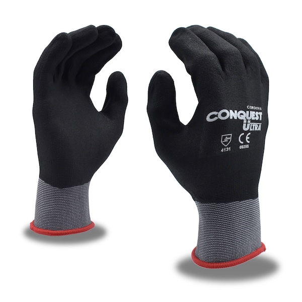 Cordova Conquest Ultra, Guantes de Nitrilo con Espuma, M, Paquete de 12 - 6925M