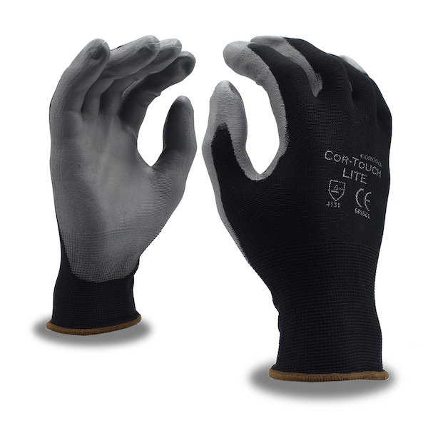 Guantes de Punto de Máquina recubiertos de Poliuretano Cordova, Cor-Touch Lite, XL, Paquete de 12 - 6895BXL