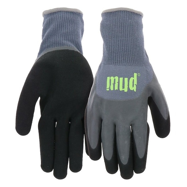 Guante de látex para lodo con recubrimiento de kiwi tamaño L/XL - MD32011G-LXL