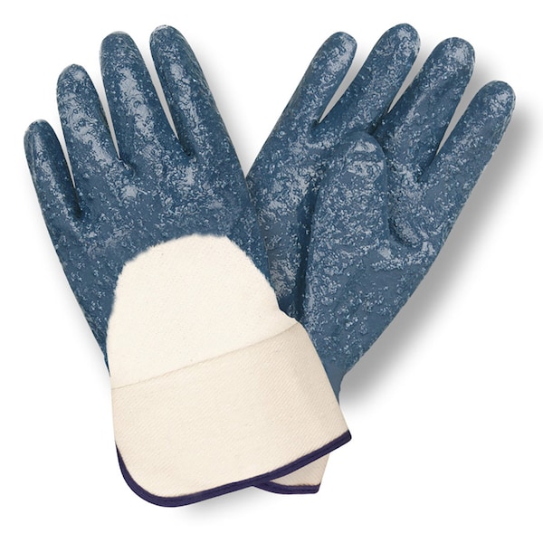 Guantes de Jersey con forro áspero, recubiertos en palma, de soporte de Cordova y nitrilo, paquete de 10 pares - 12PK - 6850R-10