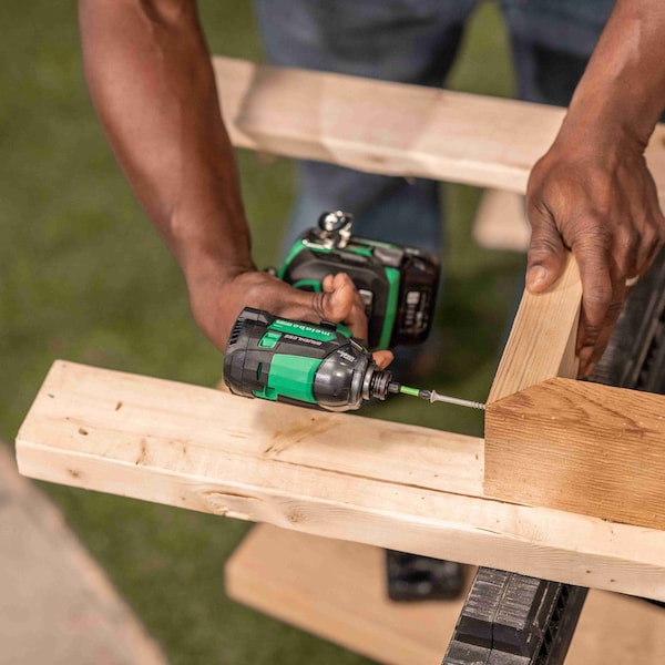 Metabo Hpt 18V MV Cordless Brushless Triple Hammer Bolt Impact Driver Bare - WH18DCQ4M