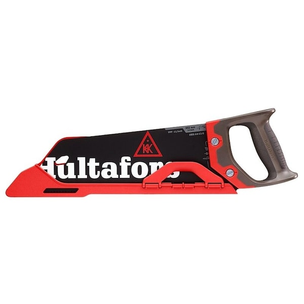Hultafors HBX Toolbox Saw, 14 in L Blade, 11 TPI, Steel Blade, Ergonomic Handle, Rubber Handle - 590750U