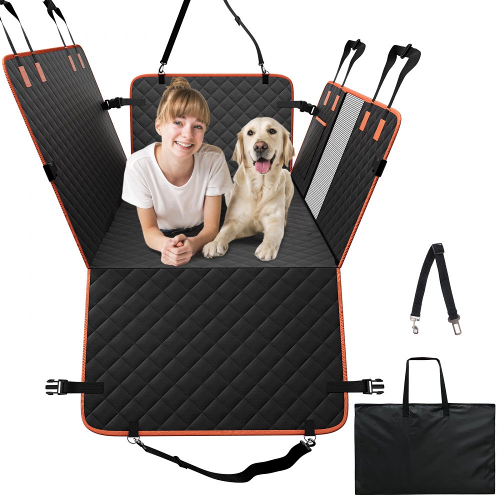 VEVOR 51.2 x 27.6 in Dog Car Seat Cover for Back Seat Waterproof 600D for SUV - QBDXSUV51227Q9PSVV0