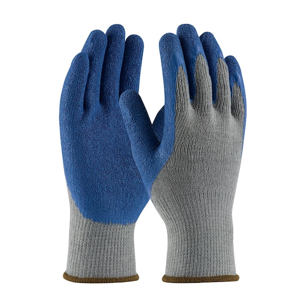 Guantes recubiertos de látex Pip, cobertura en la palma, azul/gris, XS, paquete de 12 - 39-C1305/XS