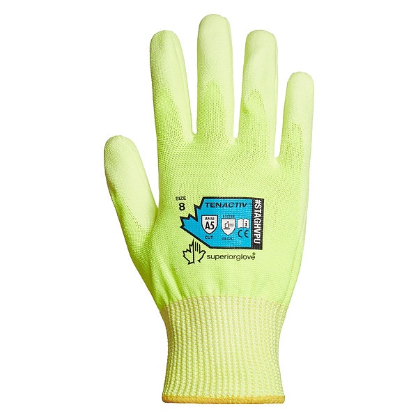 Guante Superior TENACTIV# HI-VIZ COMPUESTO, VP, Talla 6, PR - PSTAGHVPU-6