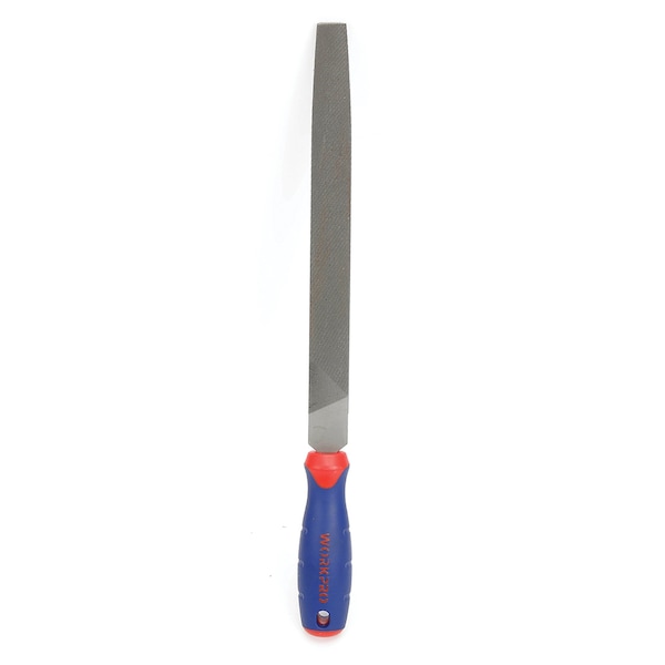 Prime-Line WORKPRO 10in Flat File - Durable Steel File to Sharpen Tools and Deburr - W051002