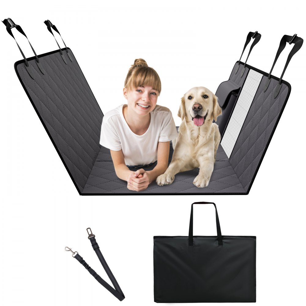 VEVOR Dog Car Seat Cover for Back Seat 54 x 24 in Waterproof 600D for Cars - BBDX5424INJCRJ9PJV0